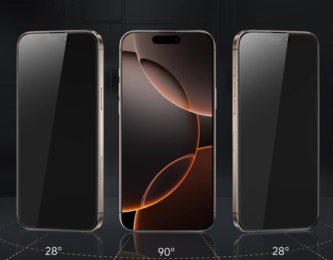 Kính Cường Lực 4D chống nhìn trộm chính hãng VNWEKOME cho iPhone