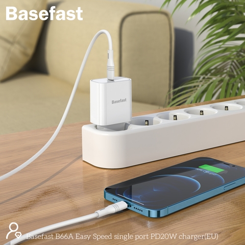 Basefast B66A Củ Sạc nhanh QC 3.0 PD20W