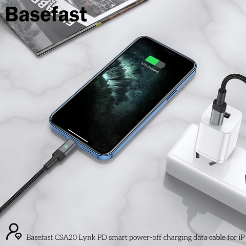 Basefast CSA20 - Cáp sạc 20W tự ngắt điện thông minh