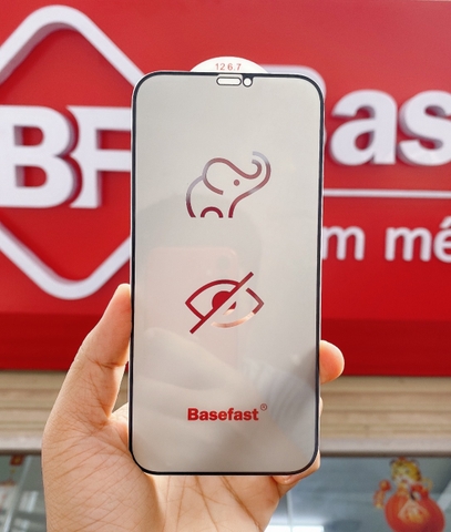 Kính Cường Lực Basefast 6D Voi Chống Nhìn Trộm