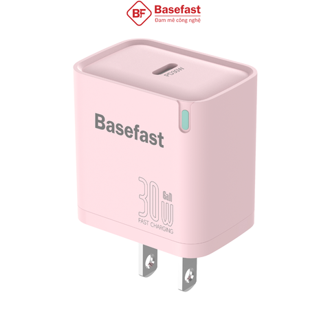 Củ sạc nhanh 30W 1C - Công nghệ GAN chống quá tải nhiệt Basefast B31