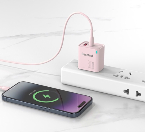 Củ sạc nhanh 30W 2 cổng GAN Basefast B32