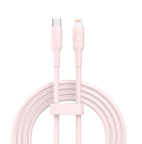 Cáp sạc nhanh 27W C to Lightning dây Silicon siêu bền - Basefast MERCURY SERI CS56