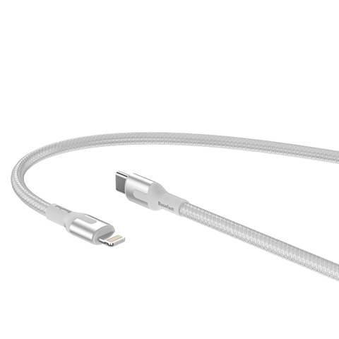 Cáp sạc nhanh PD27W C to Lightning dây bọc dù siêu bền -  Basefast CS81