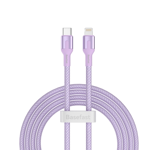 Cáp sạc nhanh PD27W C to Lightning dây bọc dù siêu bền -  Basefast CS81
