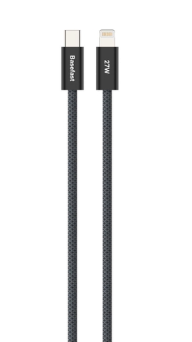 Dây sạc nhanh 27W Basefast CS21 chất liệu dù bện mật độ cao