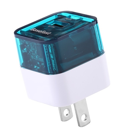 Củ sạc nhanh PD 20W 2 Cổng U+C - Basefast S20