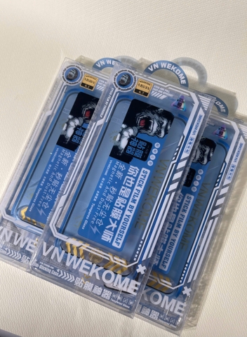 Kính cường lực kèm khung tự dán cho iPhone chính hãng VNWEKOME WTP-081/082