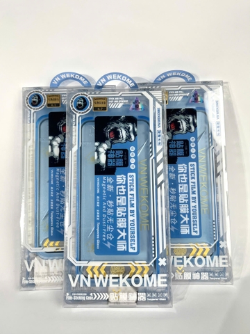Kính cường lực kèm khung tự dán cho iPhone chính hãng VNWEKOME WTP-081/082