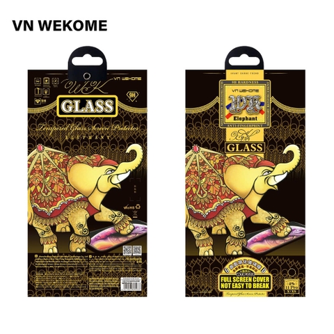 Kính cường lực cao cấp 6D chính hãng VNWEKOME dùng cho iPhone