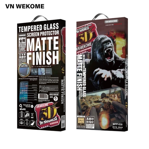 Kính cường lực Chống vân tay Chính hãng VNWEKOME cho iPhone