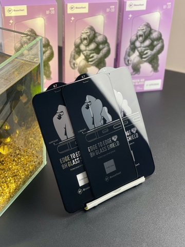 Kính cường lực 3D Trong suốt Full HD cho iPhone chính hãng Basefast