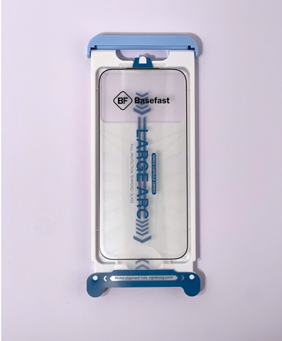 Kính cường lực kèm khung tự dán cho iPhone chính hãng Basefast