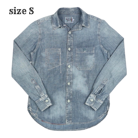 Hysteric Glamour Selvedge Chambray Work Shirt Size S