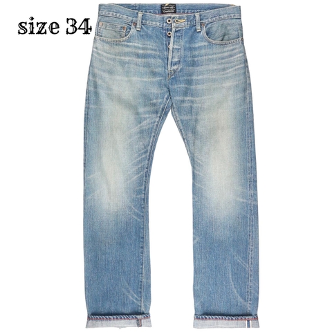 White Line Japan Selvedge Denim Jeans Size 34