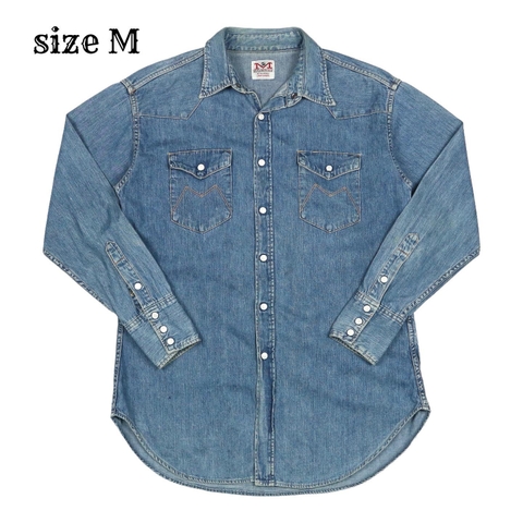 90s Marverick Japan Denim Western Shirt Size M