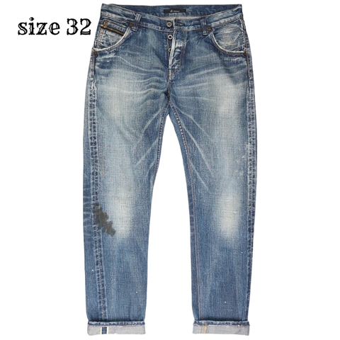 Johnbull Japan Selvedge Denim Jeans Size 32