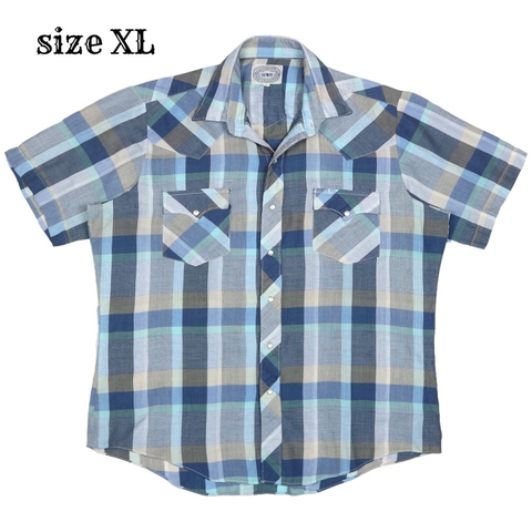 Vintage ATB Made in USA Western Shirt Size XL