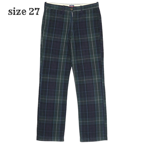45rpm Japan Made Check Pattern Pants Size 27