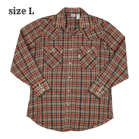Vintage 70s Levi’s Western Shirt Size L