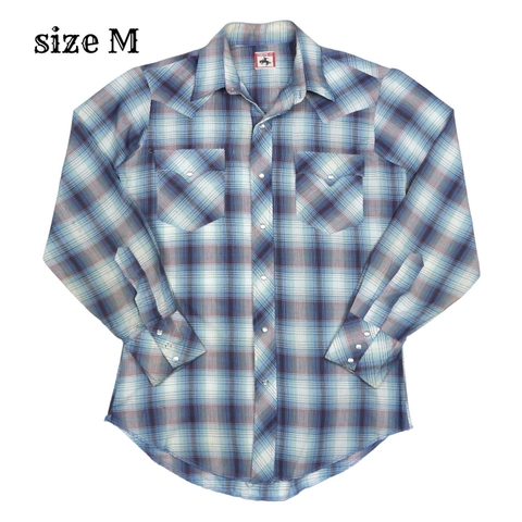 Vintage 80s Chute Western Shirt Size M