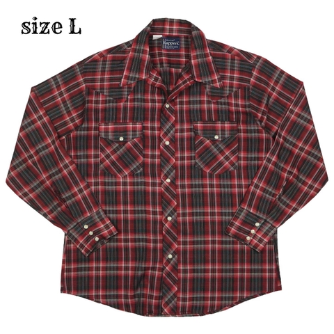 Vintage 80s Dee Cee Western Shirt Size L