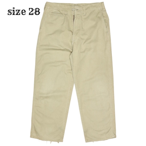 Vintage Gung Ho USA Officer Khaki Trousers Size 28