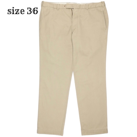 Polo Ralph Lauren Khaki Tapered Pants Size 36