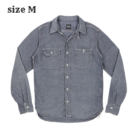 Momotaro Japan Made Chambray Work Shirt Size M