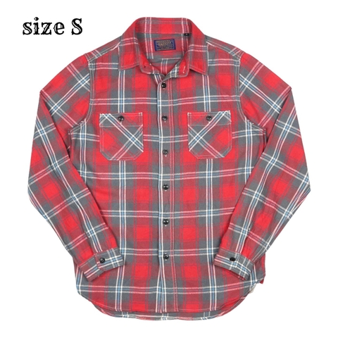 Tenjikuya Japan Flannel Work Shirt Size S