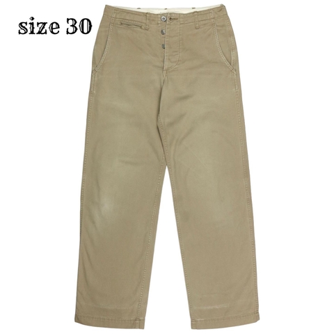 Urban Research Type Officer Khaki Trousers Size 30