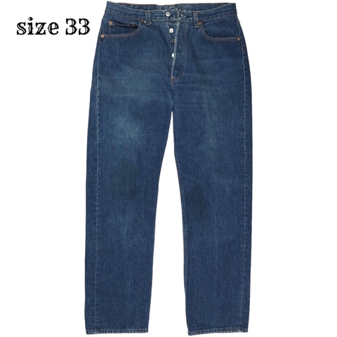 Vintage 80s Levi’s 501 USA Denim Jeans Size 33