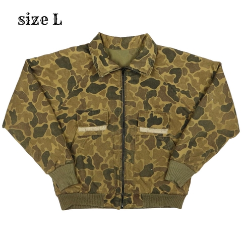 Vintage 70s Woolrich USA Reversible Hunting Jacket Size L