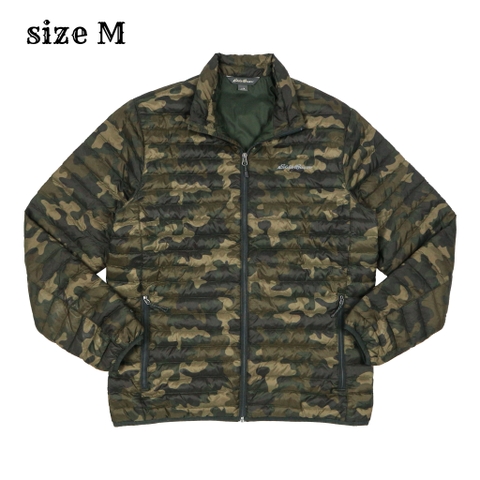 Eddie Bauer Outdoor Camo Down Jacket Size M