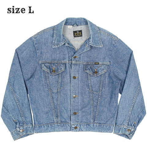 Vtg 70s Maverick Blue Bell Denim Jacket Size L