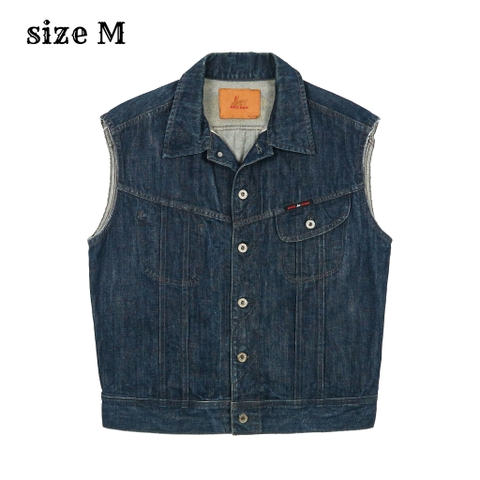 Red Ear by Paul Smith Sleeve-cutted Selvedge Denim Jacket Size M