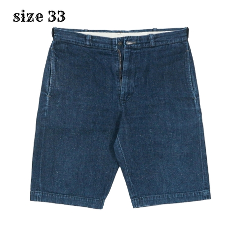 Omnigod Indigo Chambray Shorts Size 33