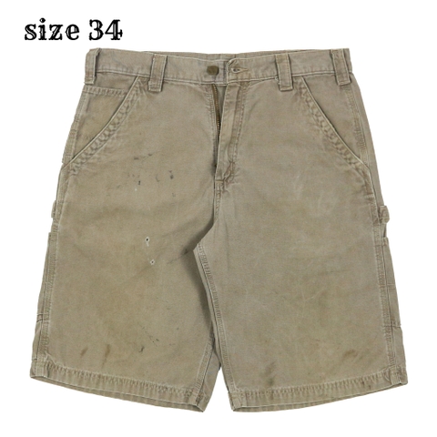 Carhartt Duck Painter Shorts, Shorts, Men's, W32 equivalent unknown blue type Vintage Second Hand