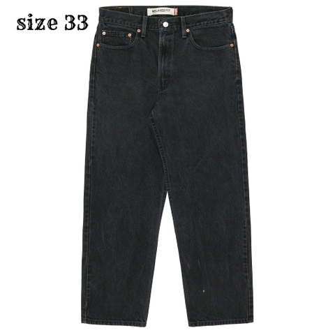 2000s Levi's 550 Black Denim Jeans Size 33