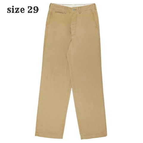 90s Bobson Japan Type Military Khaki Pants Size 29