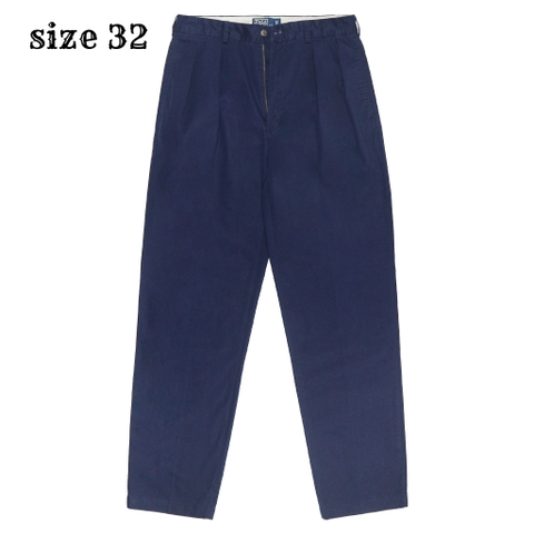 Polo Ralph Lauren Pleated Navy Pants Size 32