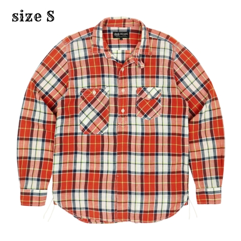 Beams Japan Plaid Work Shirt Size S
