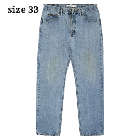 00s Lee Faded Blue Denim Jeans Size 33