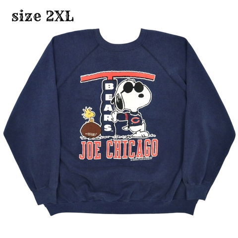 80s USA Snoopy Chicago Bears Sweatshirt Size 2XL