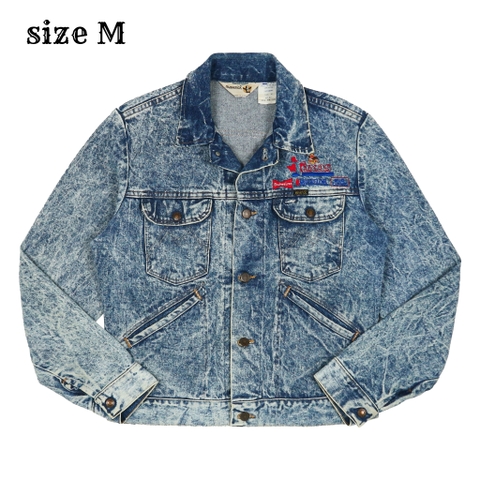 Vintage 80s Maverick USA Denim Jacket Size M