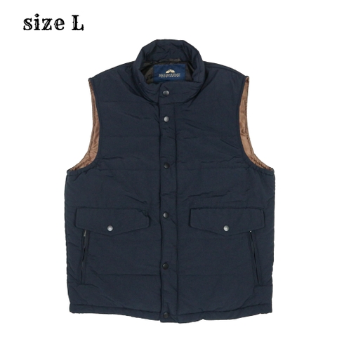 British Khaki Classic Nylon Down Vest Size L