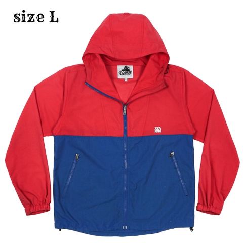 X-Large Two-tone Nylon Outdoor Jacket Size L
