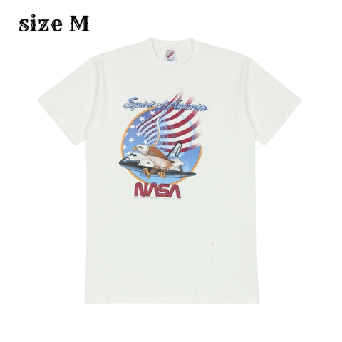 Vintage Jerzees USA Made NASA Graphic T-Shirt Size M