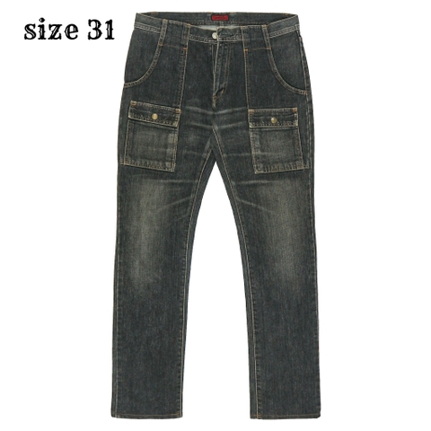 Johnbull Japan Denim Bush Pants Size 31