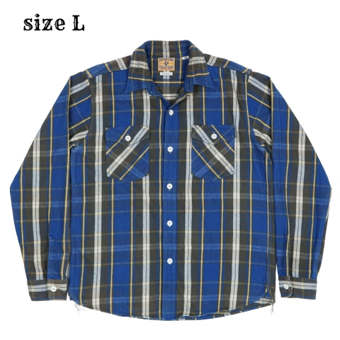Copper King by Warehouse Flannel Work Shirt Size L